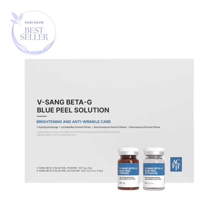 美容液 GLOW UP RE:Z BLUE SPICULE DIA SET Rescue V-Sang Beta-G Blue Peel Solution – Pure Raum