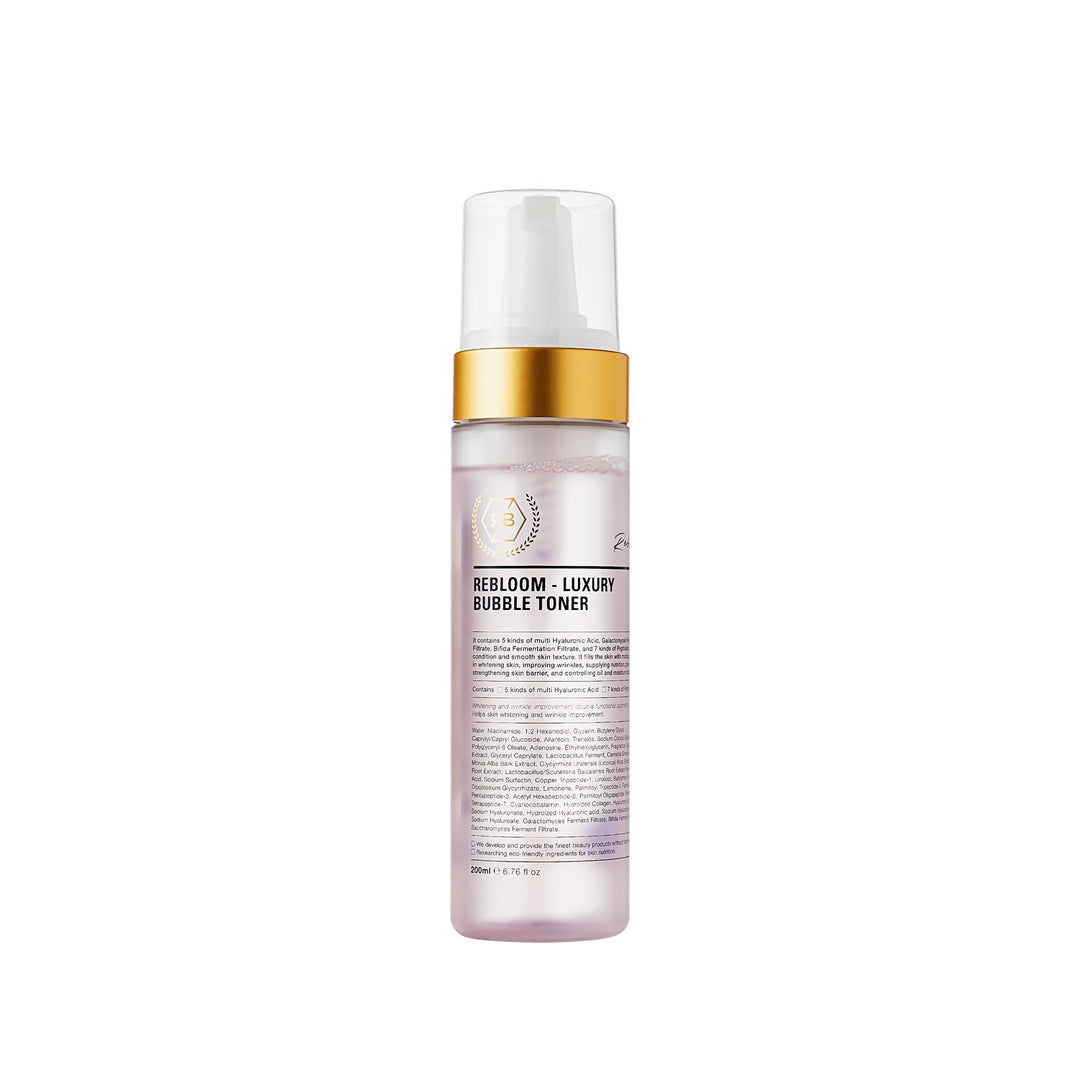 リブル LUXURY BUBBLE TONER Rebloom Luxury Bubble Toner – Pure Raum