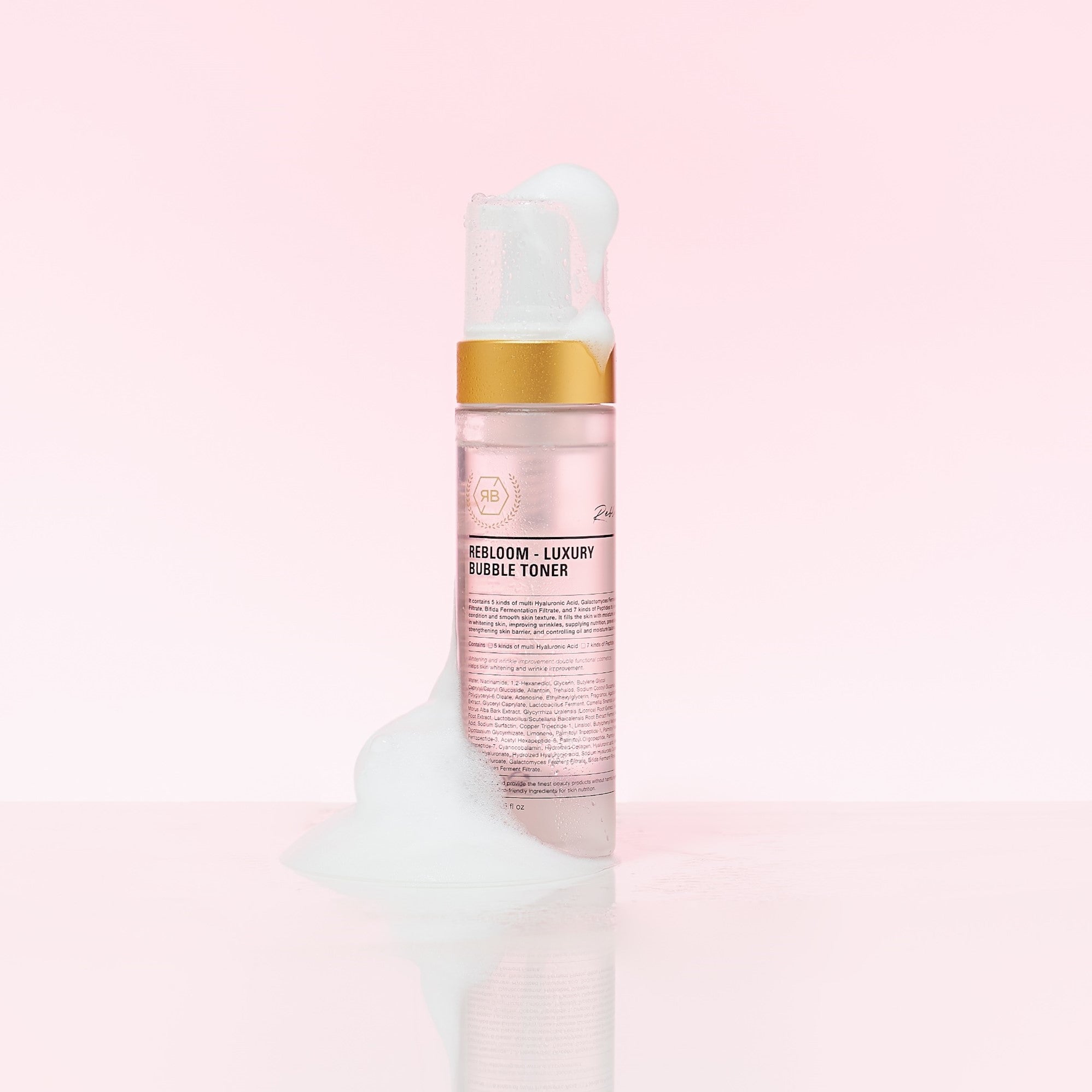 Rebloom Luxury Bubble Toner – Pure Raum